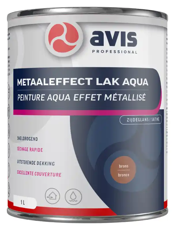 Avis Aqua Metallic - Brons Express Levering