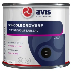 Avis Aqua Schoolbordenverf - Zwart Goedkoop