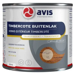 Avis Timbercote Transparant Hoogglans - Teak Premium