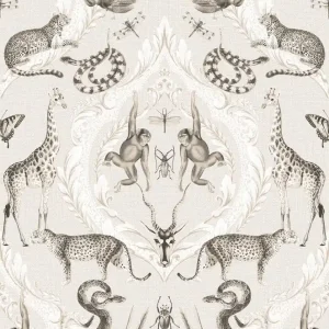 Beperkte Voorraad Galerie Bazaar Behang met dierenprint - G78309