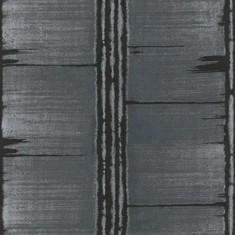 Veilige Betaling Galerie Bazaar Behang met houtmotief met zwarte strepen - G78284