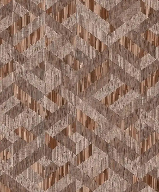 Rechtstreeks Van De Fabrikant Marburg Behang rieten geometrische vormen - 35789