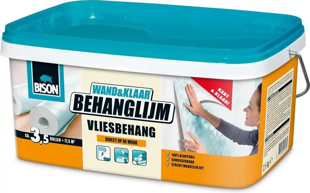 Actieprijs Bison Wand en Klaar Vliesbehang