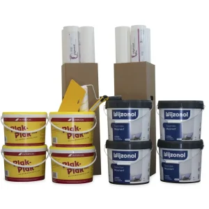 Superprijs Complete Renovlies Set Wijzonol Superdek - RAL 9010