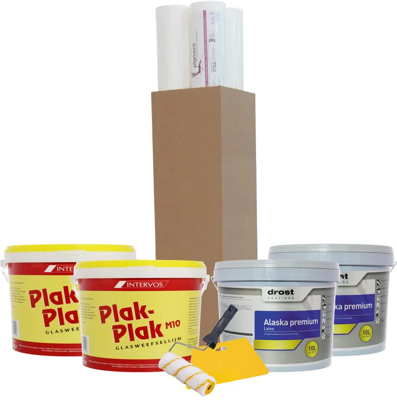 Complete Renovlies Set Drost Alaska Premium - Wit Direct Verzonden