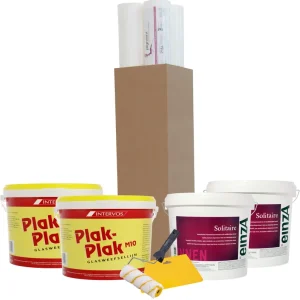Complete Renovlies Set Einza Solitaire - RAL 9010 Populair