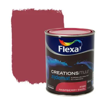 Flexa Creations Muurverf Zijdemat - Raspberry Swirl 3028 Koop Vandaag