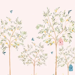 Decoprint Cute Walls- Sky Garden 212x280cm - CW6121-1 Exclusieve Aanbieding