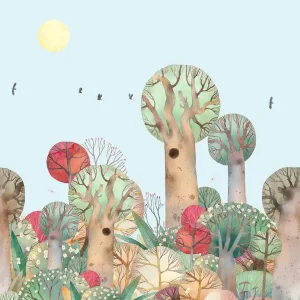 Decoprint Cute Walls- Wonder Forest 265x280cm - CW6049-2 Nu Kopen