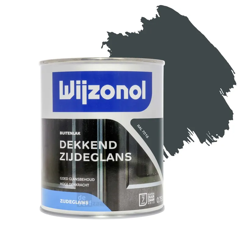 Voordeelprijs Wijzonol Dekkend Zijdeglanslak - RAL 7016