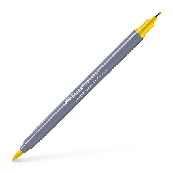 Uitverkoop Faber Castell Duo aquarelmarker Goldfaber - 107 cadmium geel