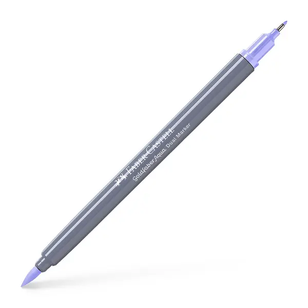 Koopje Faber Castell Duo aquarelmarker Goldfaber - 196 licht lavendel