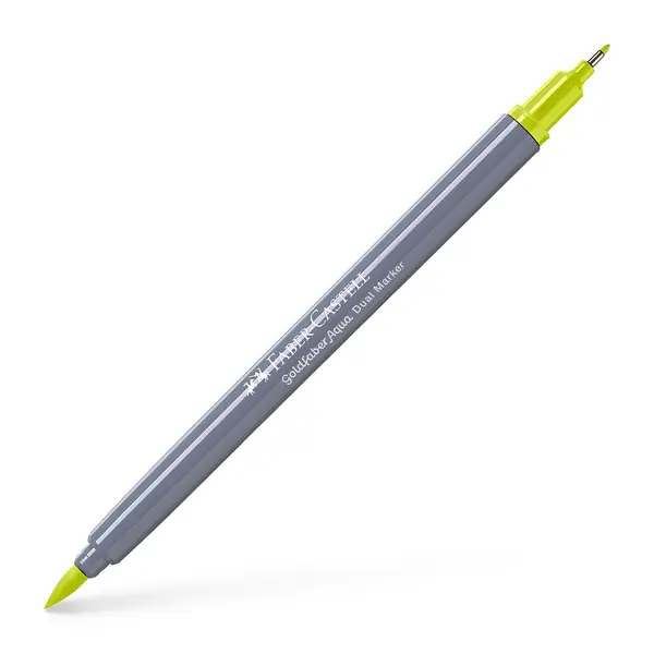 Finale Uitverkoop Faber Castell Duo aquarelmarker Goldfaber - 206 limoen