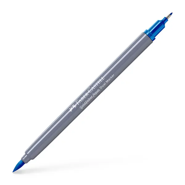 Faber Castell Duo aquarelmarker Goldfaber - 449 azuurblauw Direct Verzonden