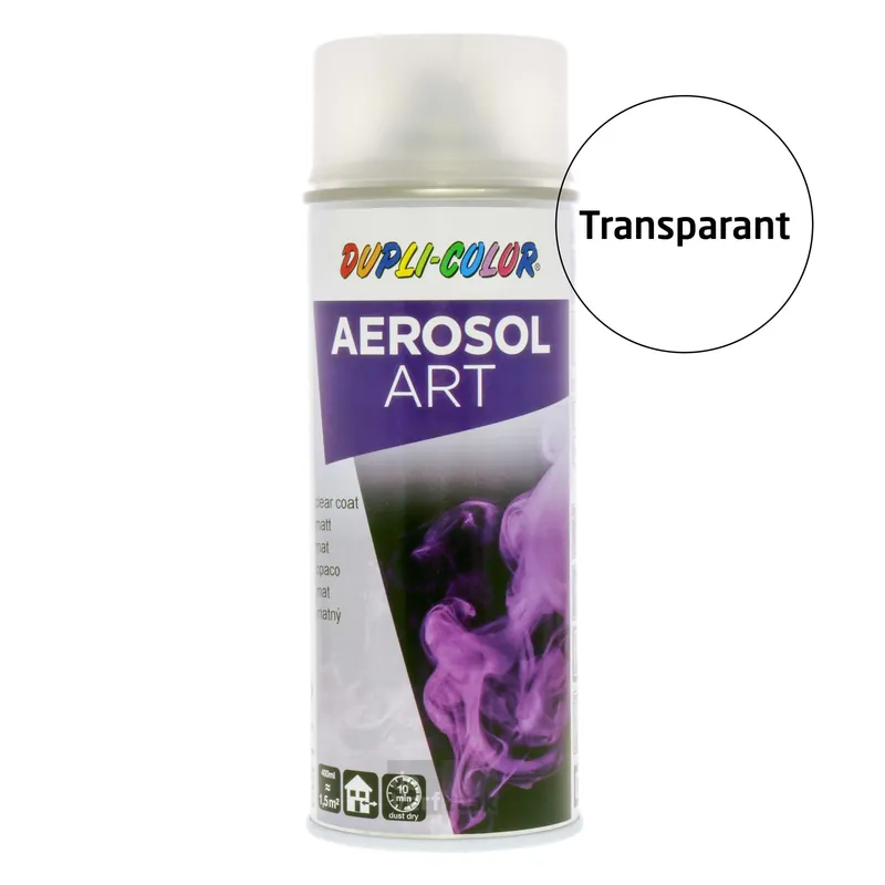Dupli-Color Aerosol Art Hoogglans - 400 ml Blanke Lak Fabrieksprijs