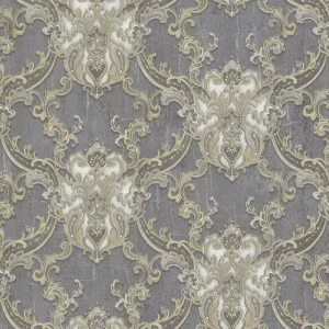 Dutch Wallcoverings Yudashkin 5 10X1,06M - Grijs/Goud Seizoensaanbieding