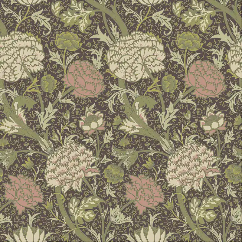 Snelle Levering Dutch Wallcoverings Hidden Treasures - Cray Groen/Roze