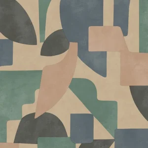 Alleen Vandaag Holden FC Arboretum- Linnet Taupe Aqua - 91713