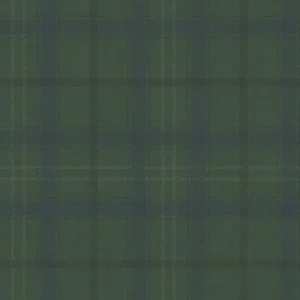 Premium Dutch Wallcoverings Sauvage Ruit - Groen/Blauw