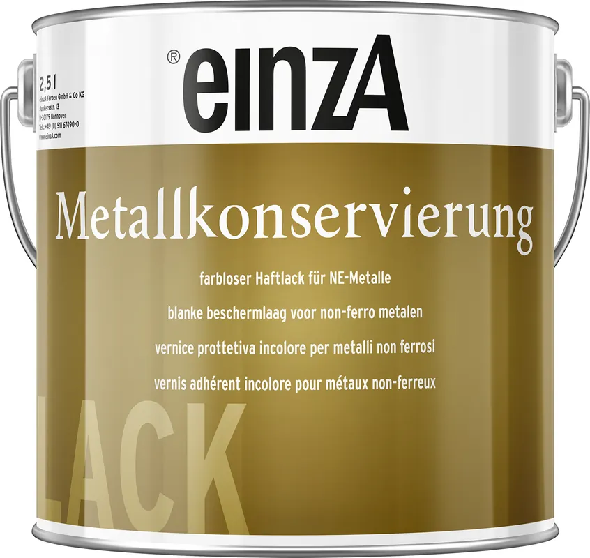EinzA Metall-Konservierung - Farblos Gecertificeerd