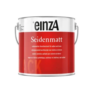Gratis Retour EinzA Seidenmatt - RAL 9005 Tiefzwart