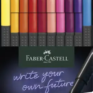Faber Castell Fineliner Grip 0,4mm - etui a 20 stuks Dagaanbieding