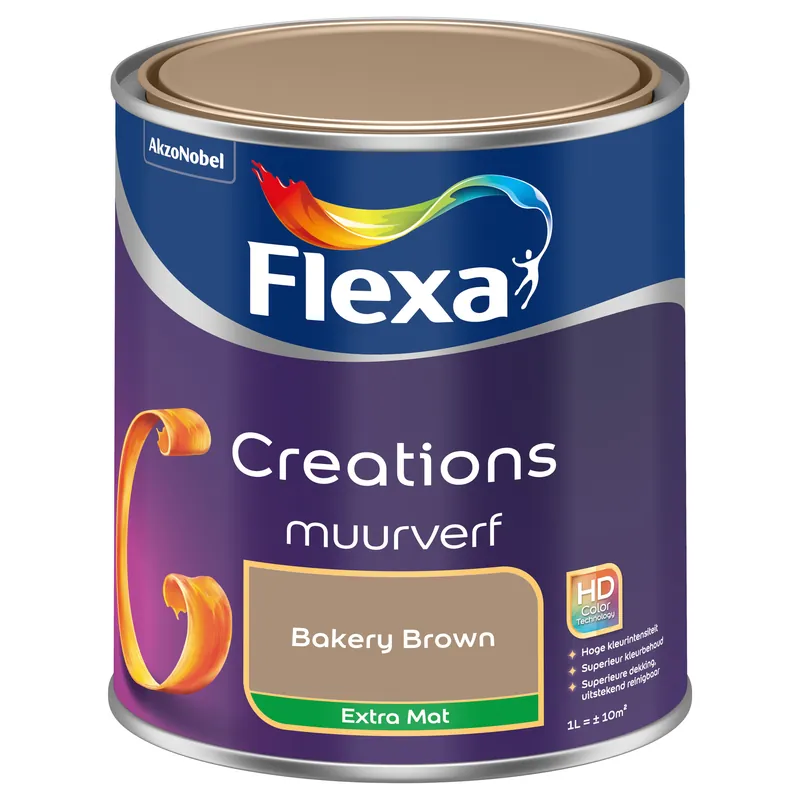 Exclusieve Aanbieding Flexa Creations Muurverf Extra Mat - Bakery Brown