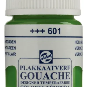 Speciale Aanbieding Talens Gouache Extra Fine Quality Fles 16 ml - Lichtgroen 601