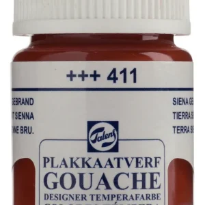 Talens Gouache Extra Fine Quality Fles 16 ml - Sienna Gebrand 411 Lage Kosten