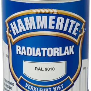 Hammerite Radiatorlak - RAL 9010 Laatste Kans