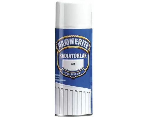 Beperkt Aanbod Hammerite Radiatorlak Spuitbus - Wit