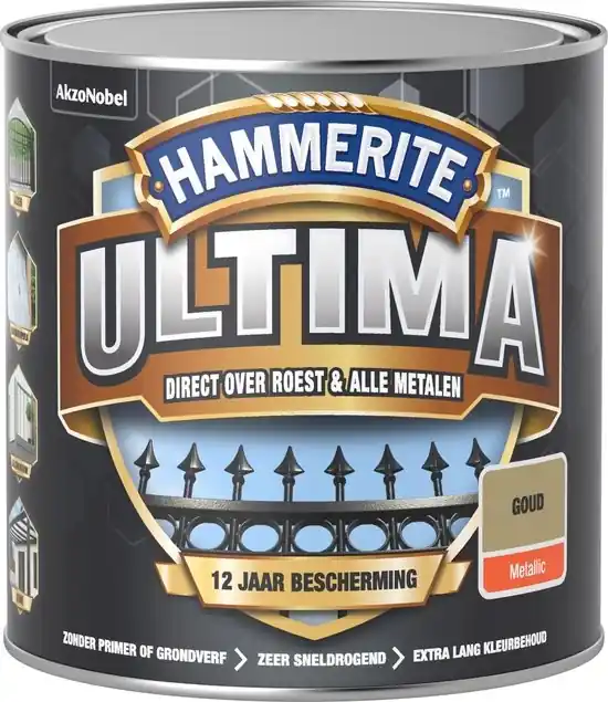 Betaalbaar Hammerite Ultima - Goud