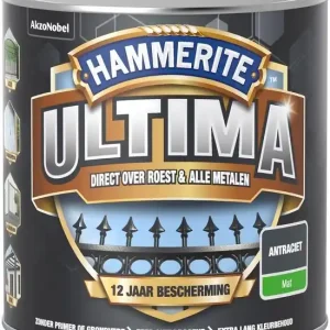 Laatste Versie Hammerite Ultima Mat - Antraciet