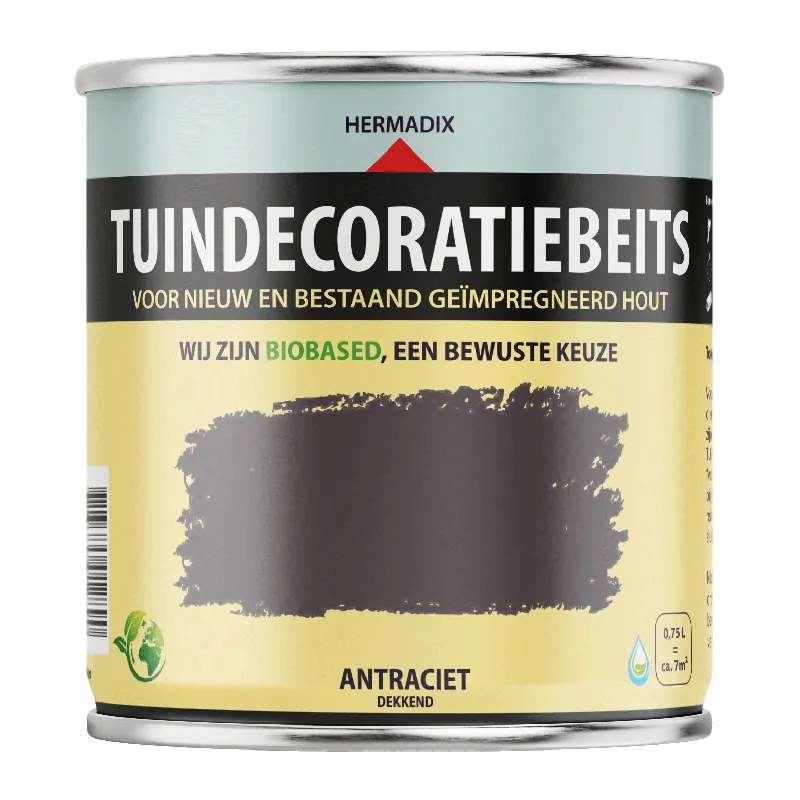 Direct Beschikbaar Hermadix Tuindecoratiebeits Dekkend - 750 ml