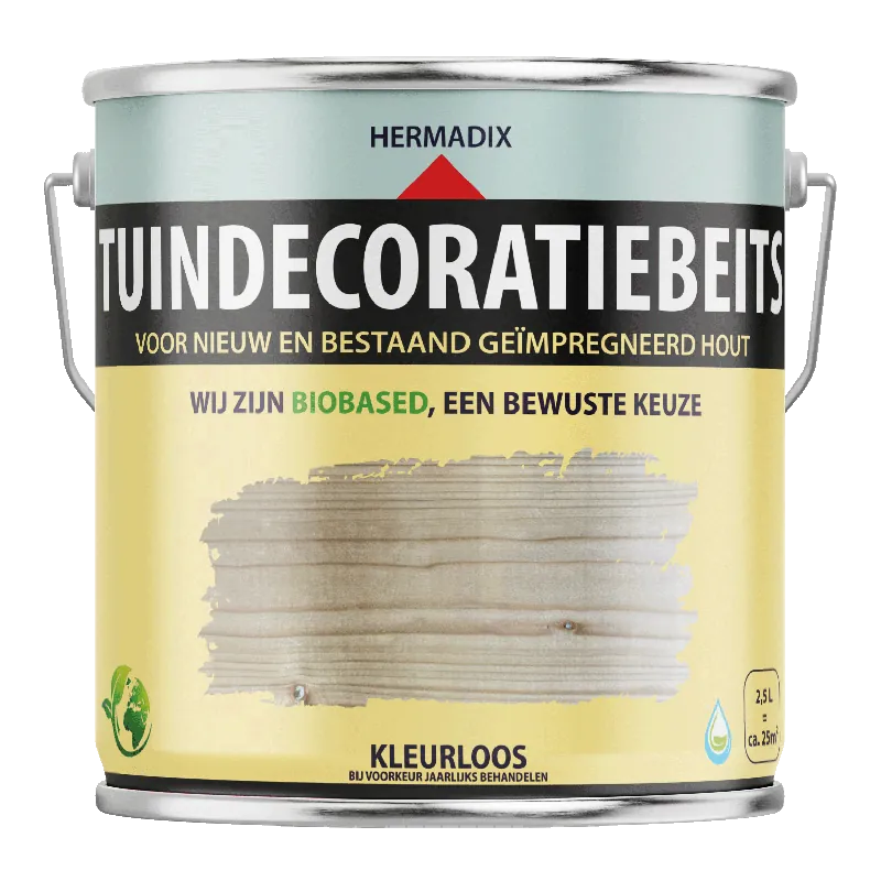 Hermadix Tuindecoratiebeits Transparant - 2,5 liter Seizoensaanbieding