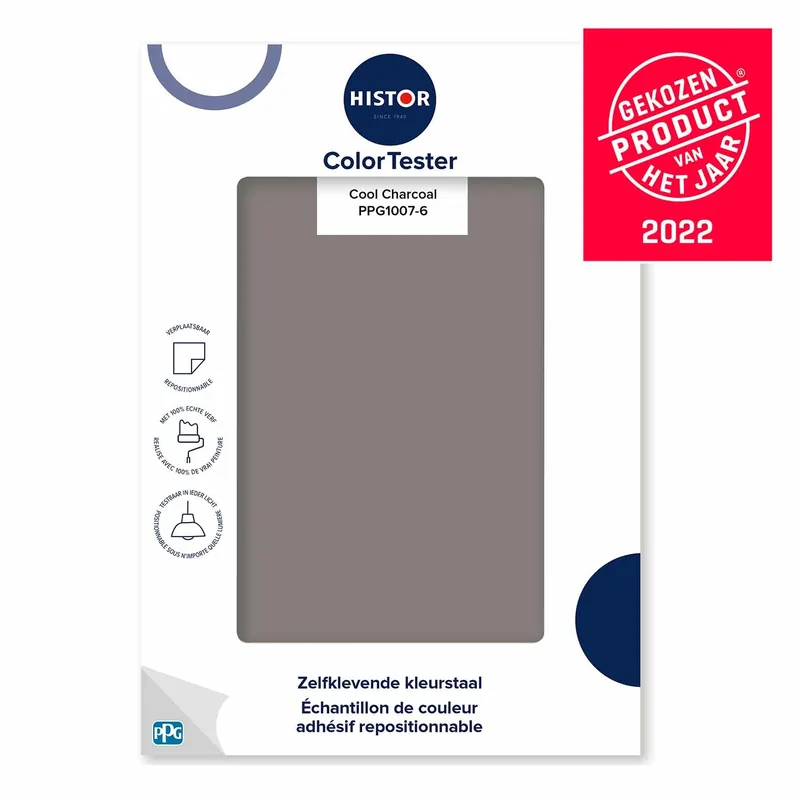 Hoge Kwaliteit Histor Colortester 1007-6 Cool Charcoal