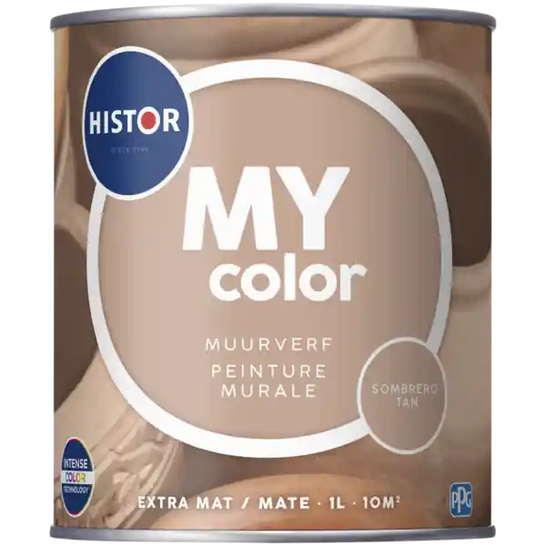 Histor MY color Muurverf Extra Mat - Sombrero Tan Aanbieding
