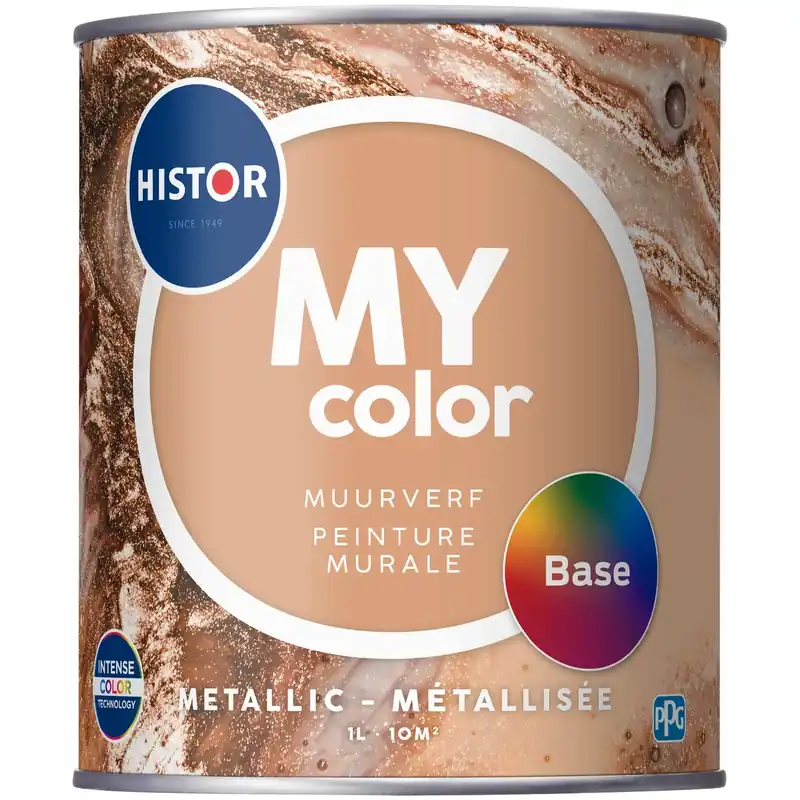 Bestel Nu Histor My Color Muurverf Metallic