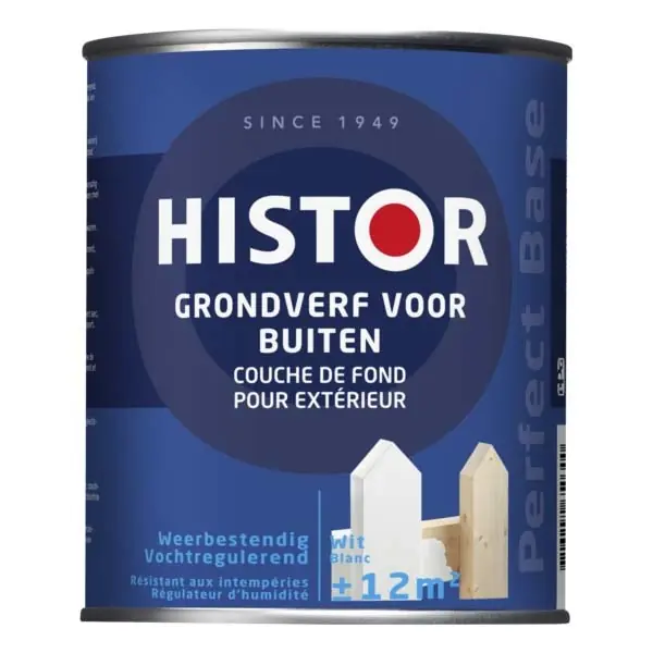 Histor Perfect Base Grondverf voor Buiten - Wit Korting
