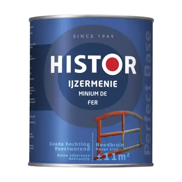 Hete Deal Histor Perfect Base IJzermenie - Roodbruin