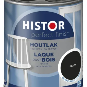 Goedkoop Histor Perfect Finish Houtlak Zijdeglans - Zwart