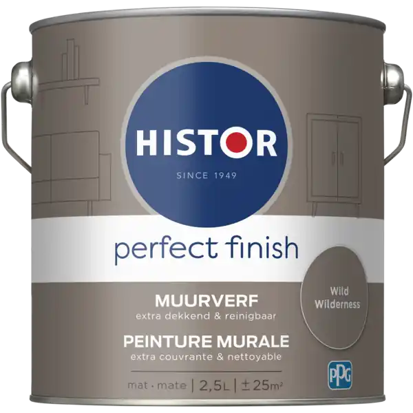 Histor Perfect Finish Muurverf Mat - Wild Wilderness - 2,5 liter Dagaanbieding