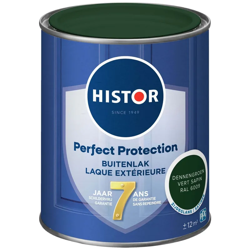 Snelle Levering Histor Perfect Protection Buitenlak Zijdeglans - RAL 6009