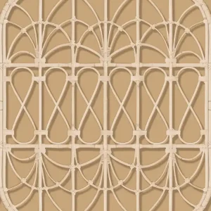 Dutch Illusion - M893-02 - Trellis Lichtbruin Koop Online