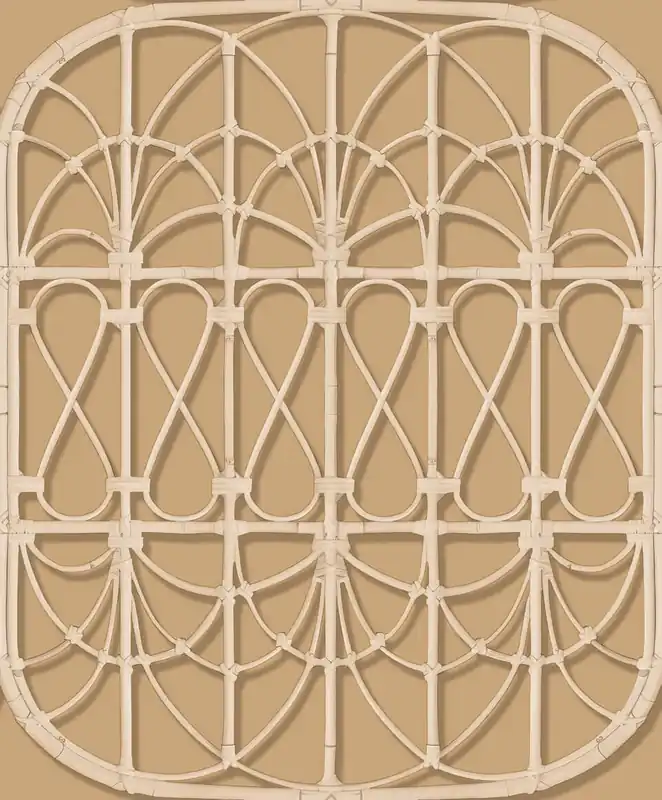 Dutch Illusion - M893-02 - Trellis Lichtbruin Koop Online
