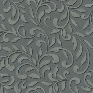 Speciale Aanbieding Novamur Jackie Behang met klassieke ornamenten-bladeren print - 6829-30
