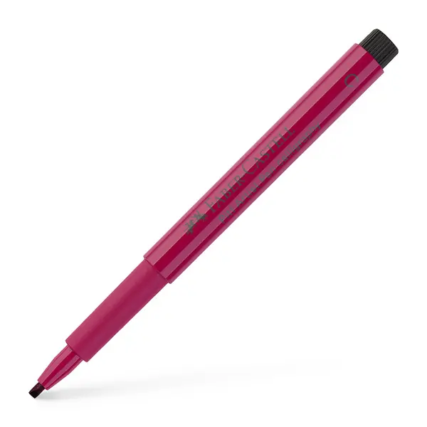 Seizoensaanbieding Faber Castell Kalligrafiepen Pitt - C 127 karmijn roze