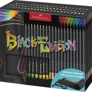 Laatste Versie Faber Castell Kleurpotlood Black Edition - 72 stuks