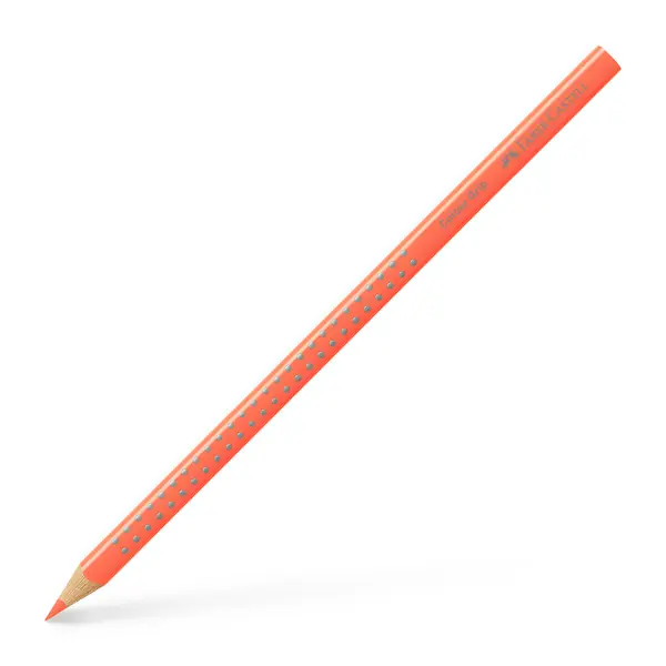 Finale Uitverkoop Faber Castell Kleurpotlood Colour Grip 2001 - 03 neon oranje