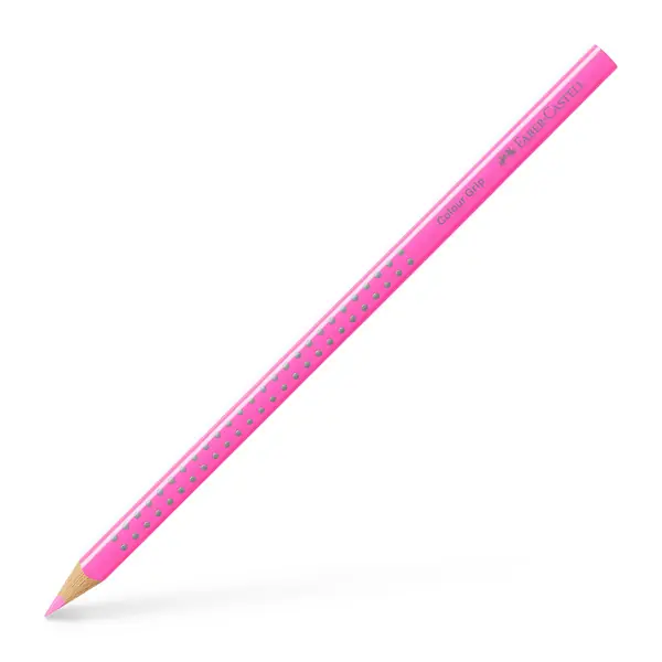 Nu Kopen Faber Castell Kleurpotlood Colour Grip 2001 - 14 neon roze